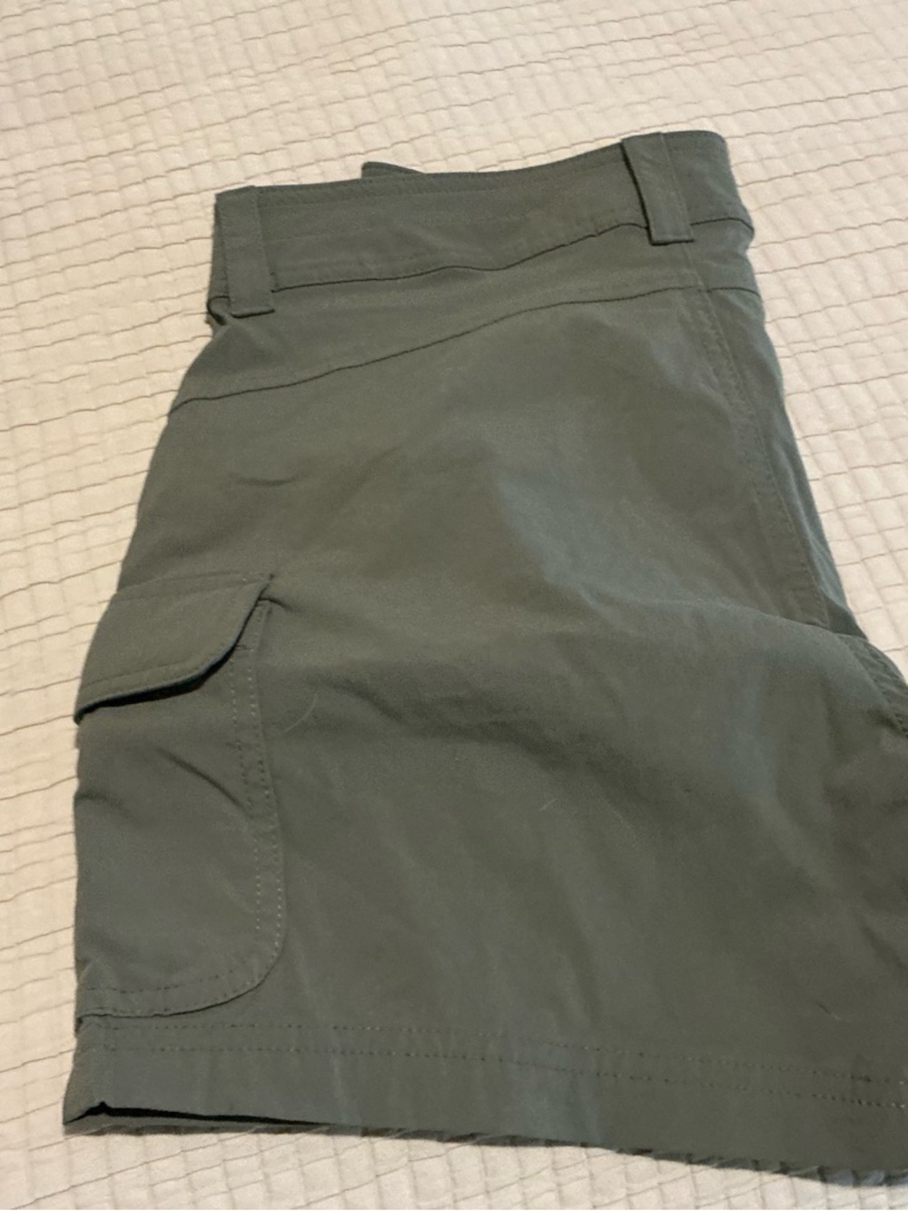 Eddie Bauer Olive Green Women's Cargo Shorts